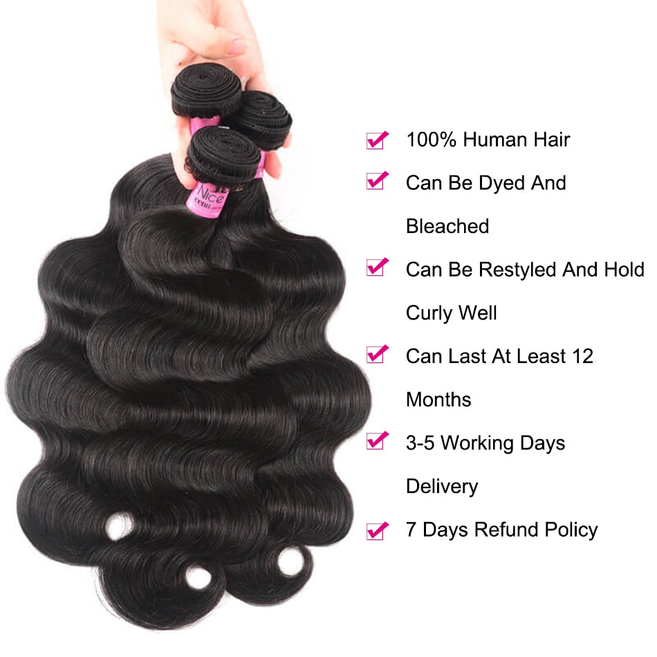 Unice Hair Bundles Body Weave | 100 Unice Human Hair Bundles - Hair