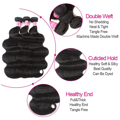 Unice Hair Bundles Body Weave | 100 Unice Human Hair Bundles - Hair